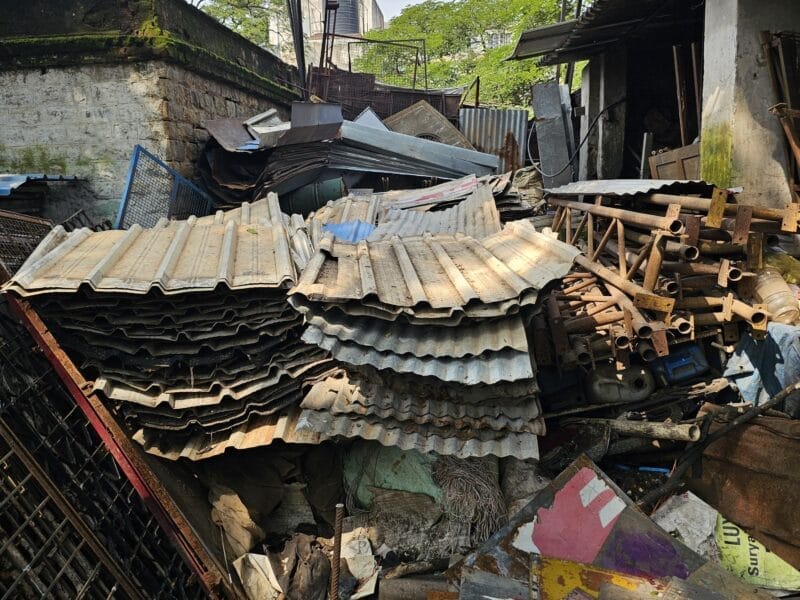 Corrugated GI Roofing Sheet Random Pieces